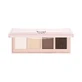 Pupa vamp! - palette 4 eyeshadows no. 001 natural matt