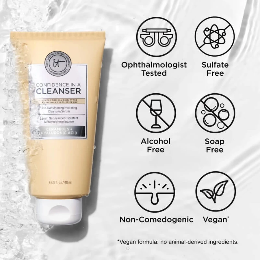 It cosmetics Confidence in a cleanser - feuchtigkeitsspendendes Reinigungsserum - Gesichtsreiniger 148 ml