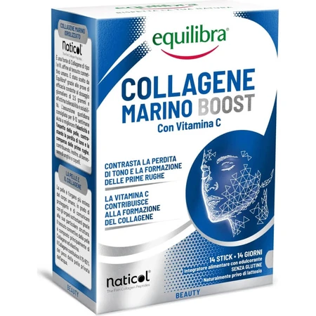 Equilibra marine collagen boost 14 stickpack - Hautergänzung