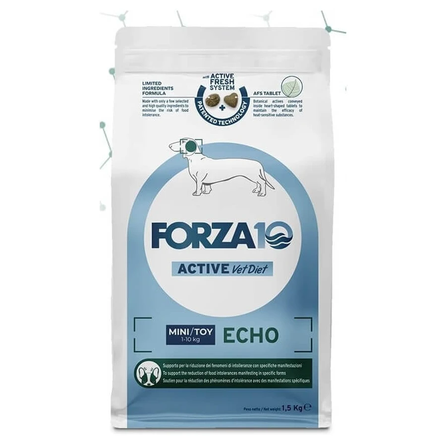 Forza10 Forza 10 active vet diet echo mini/toy fish - diet food for dogs with intolerances 1.5 kg