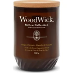 Woodwick Renew collectie gember &amp; tumeric - grote kaars 368 g
