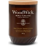 Woodwick Renew collection ginger &amp; tumeric - large candle 368 g
