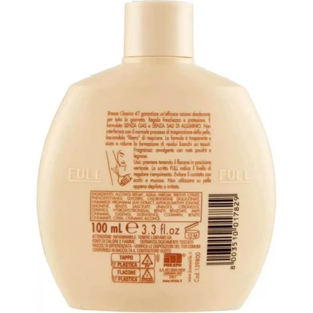 Breeze Classic 67 - deodorant squeeze 100 ml