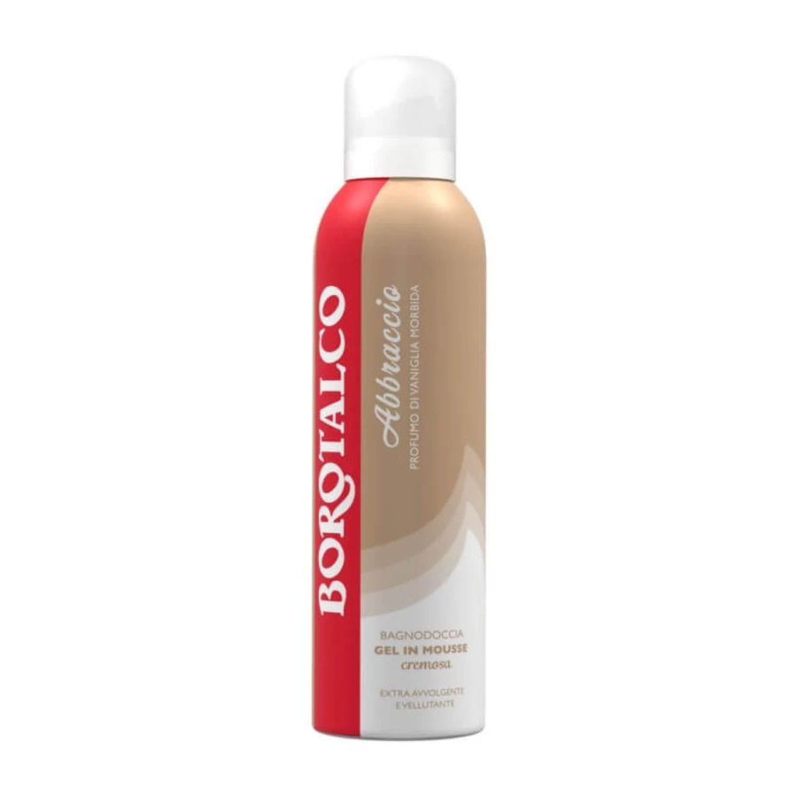 Borotalco bath and shower embrace - gel in mousse soft vanilla scent 200 ml