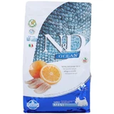 Farmina N&amp;d ocean adult mini herring and orange - complete food for small adult dogs 800 gr.