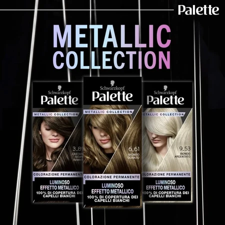 Palette Metallic Kollektion - permanente Färbung Nr. 6_61 Goldblond