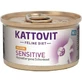 Kattovit Pate sensitive chicken - aliment diététique pour chats sensibles avec intolérances alimentaires 85 gr