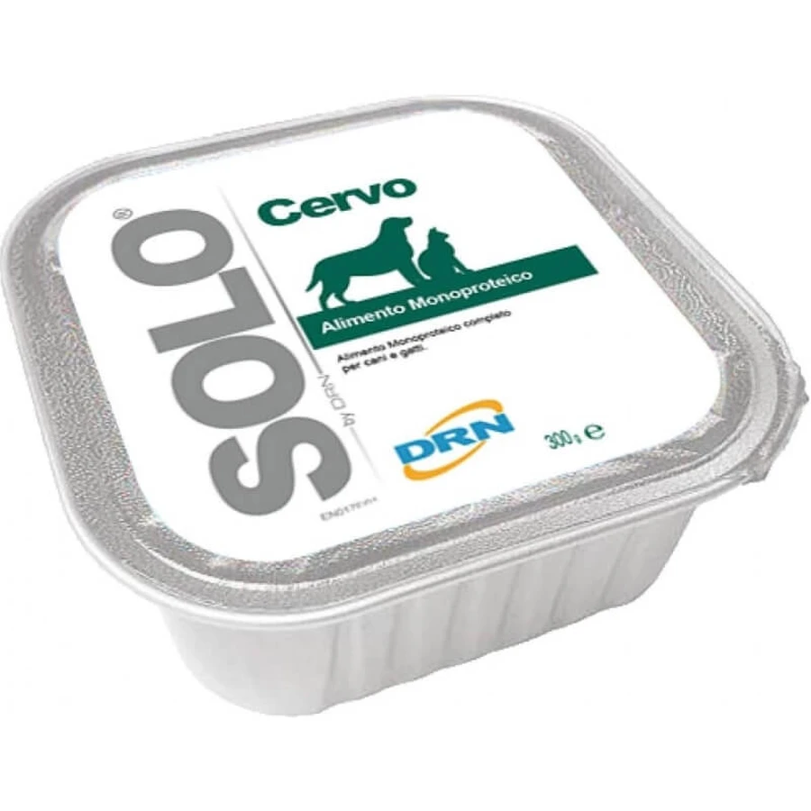 Drn Only ciervo - alimento monoproteico para perros con alergias o intolerancias alimentarias 300 gr.