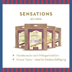 Terra canis Sensations jolly jerkies paard - snacks voor honden met voedselovergevoeligheid 90 gr