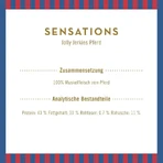 Terra canis Sensations jolly jerkies paard - snacks voor honden met voedselovergevoeligheid 90 gr