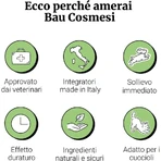 Bau cosmetics healthy &amp; strong skin 60 comprimidos - alimento complementario para perros