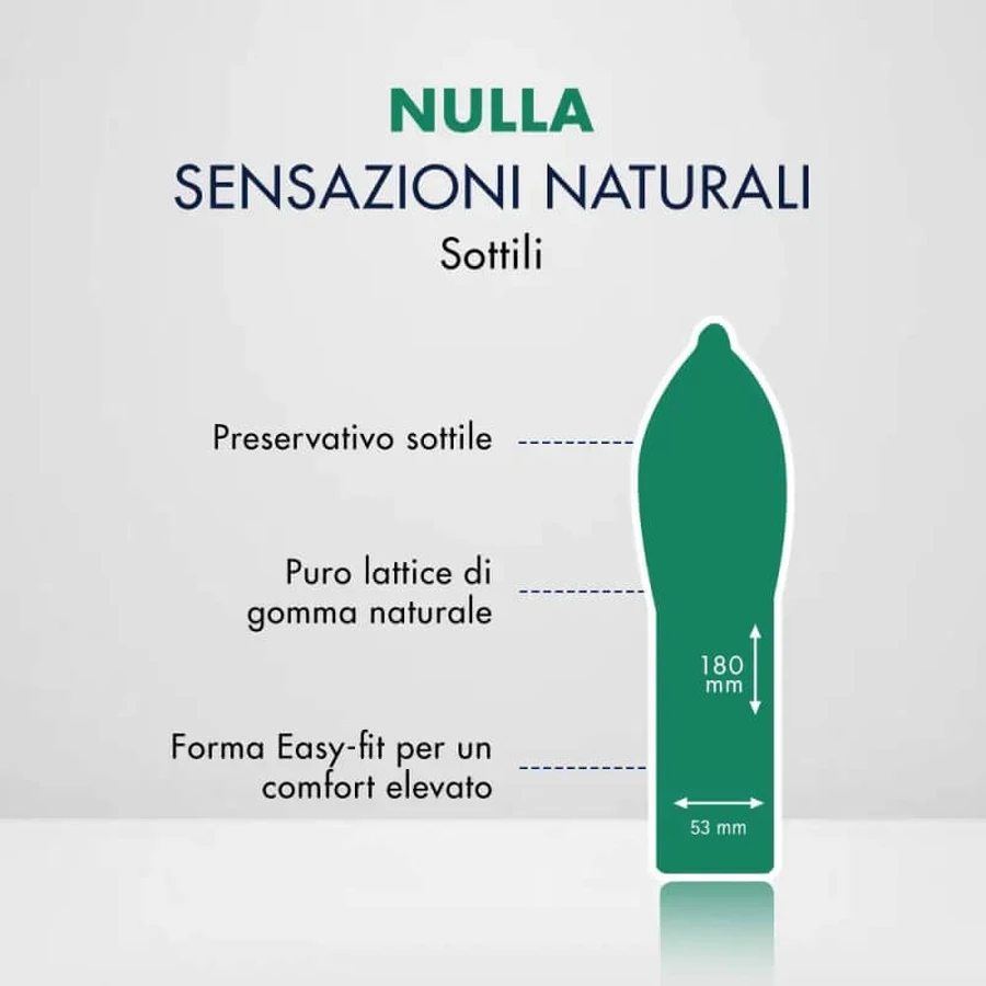 Akuel nulla classics - 8 préservatifs en latex