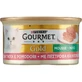Purina gourmet gold mousse forel en kerstomaatjes - volledige voeding voor volwassen en zogende katten 85 gr