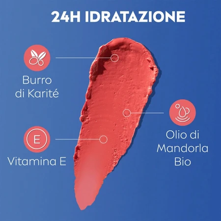 Labello pflegende Schönheit spf30 - Lippen &amp; Wangenbalsam 3in1 - Koralle