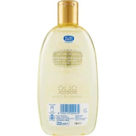 Neutro roberts Kokosolie - zijdezachte en verhelderende doucheolie 250 ml
