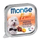 Monge Fruit pate and morsels duck and orange - food for small adult dogs 100 gr