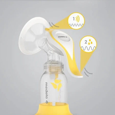 Medela Harmony - extractor de leche manual con tecnología flex