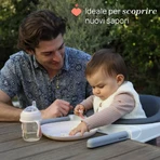 Chicco geportioneerd bord - schotel met 3 vakken grijs 12m+ grijs