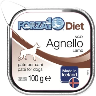Forza10 Forza 10 diet only lamb - Diätfutter für Hunde mit Nahrungsmittelunverträglichkeiten 300 gr.