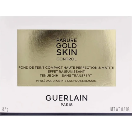 Guerlain parure gold skin control - fondo de maquillaje compacto mate - no. 0n neutro