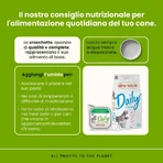 Almo nature Daily dog adult Schweinefleisch und Reis - Ergänzungsfuttermittel für ausgewachsene Hunde 12 kg