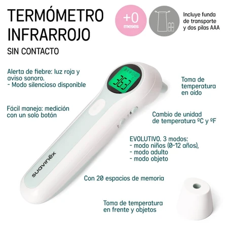 Suavinex non-contact infrared thermometer
