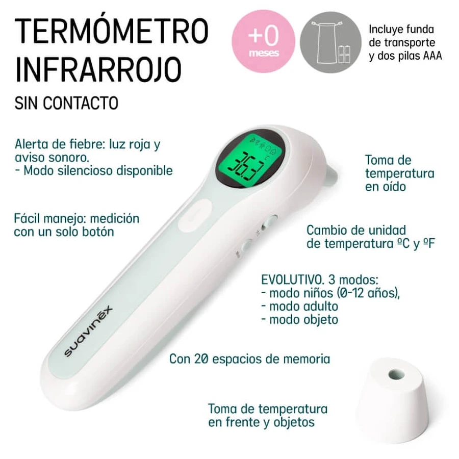 Suavinex non-contact infrared thermometer
