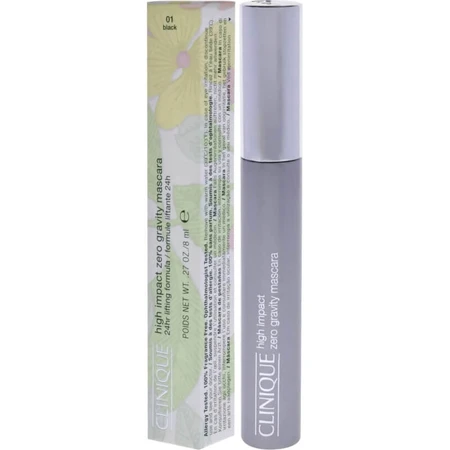 Clinique high impact - máscara de pestañas zero gravity no. 01 negro