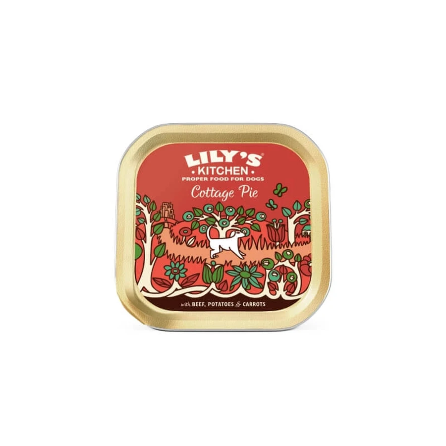 Lily's kitchen Cottage pie beef potato carrot - complete food for adult dogs 150 gr.