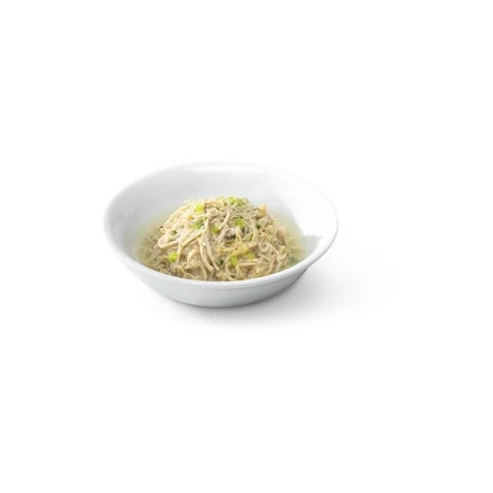 Cherie Skin coat pollo con espinacas en salsa - alimento completo para gatos 80 gr.