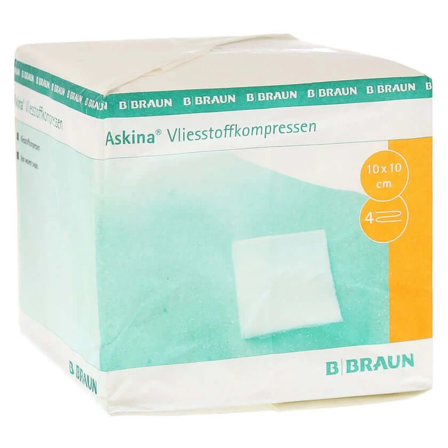 Askina non-woven compress non-sterile 10x10 cm 100 pcs.