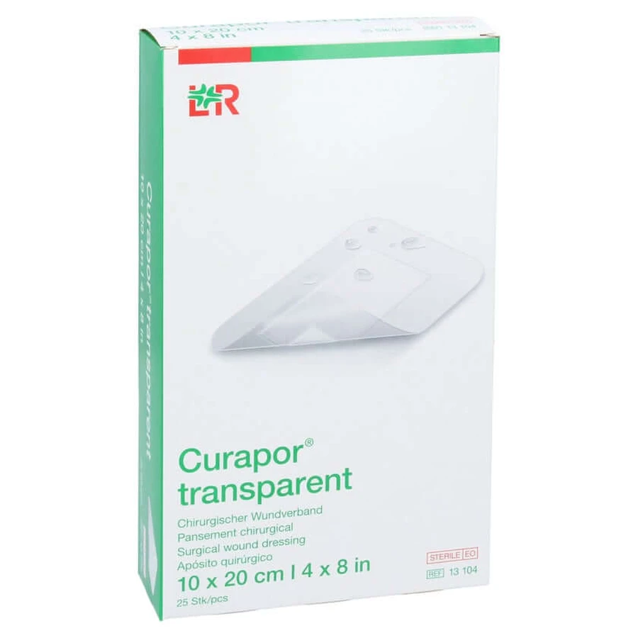 Curapor Wound Dressing Sterile transparent 1 25 pcs