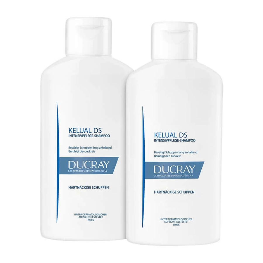 Coffret de shampooings Ducray KELUAL DS Soin Intensif n° 1 (2 x 100 ml)