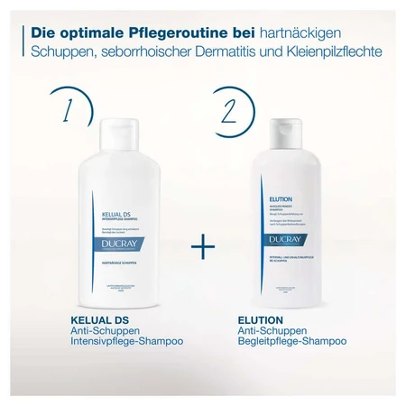 Coffret de shampooings Ducray KELUAL DS Soin Intensif n° 1 (2 x 100 ml)