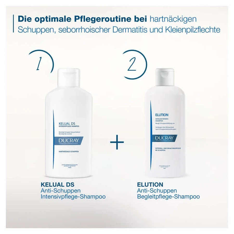 Coffret de shampooings Ducray KELUAL DS Soin Intensif n° 1 (2 x 100 ml)
