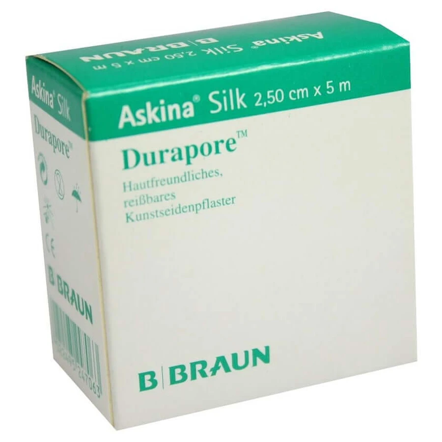 Askina Silk silk plaster 2,5 cmx5 m 1 pc