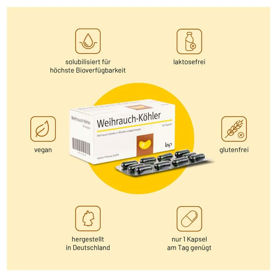 Weihrauch-köhler Kapseln 60 St