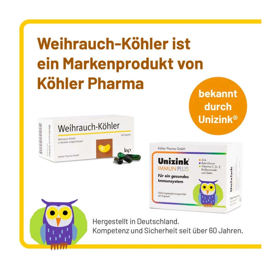 Weihrauch-köhler Kapseln 60 St