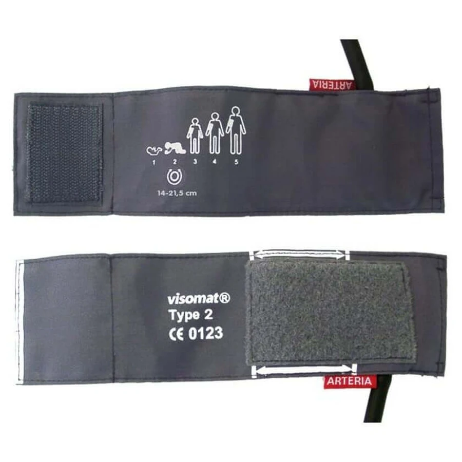 Visomat Velcro cuff type 2 14-21.5 cm 1 pc