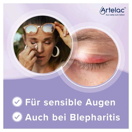 Artelac Eye Care Lingettes pour paupières 20 pcs.