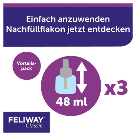 FELIWAY Classic envase valorado 3X48 ml