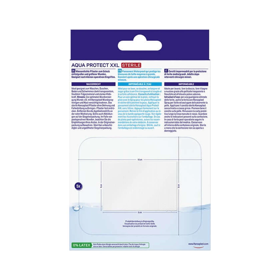 Hansaplast Aqua Protect XXL 5 St