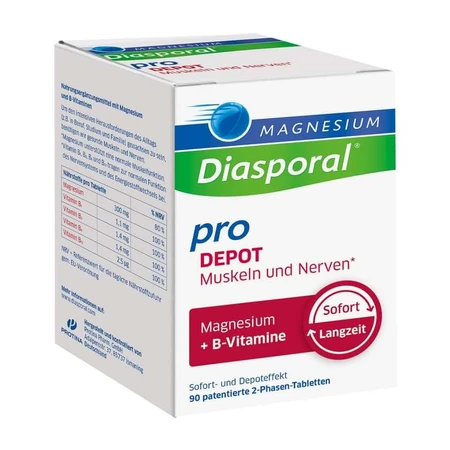 Magnésium Diasporal® pro Dépôt Muscles et Nerfs 90 St