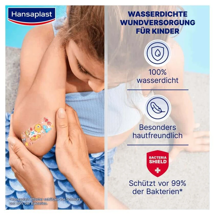 Hansaplast escayola infantil Aqua Protect 20 unid.