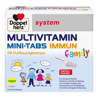 Doppelherz Multivitamine Mini-tabs Gezinssysteem 50 St