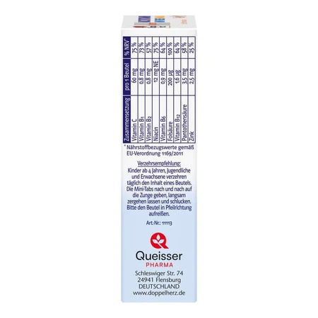 Doppelherz Multivitamine Mini-tabs Gezinssysteem 50 St