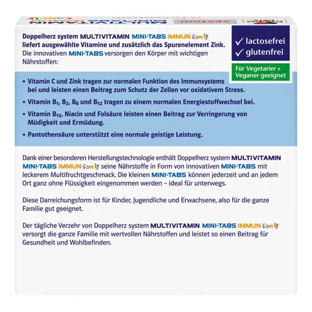 Doppelherz Multivitamine Mini-tabs Gezinssysteem 50 St