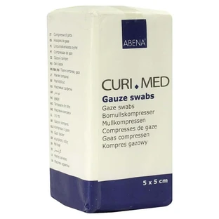 Compresses de gaze 5x5 cm non stériles 8 plis 100 pcs.