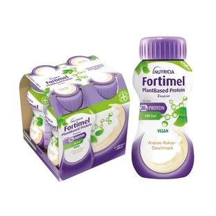 Fortimel Plantaardige Proteïne 2 Kcal Ananas-Kokos 4X200 ml