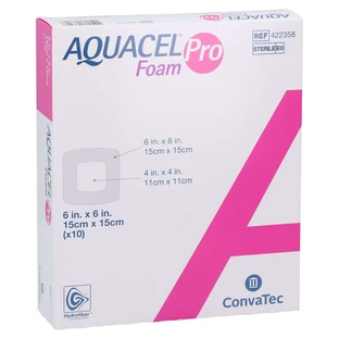 Aquacel Foam Pro 15x15 cm Hydrofiber Sh 10 pcs.